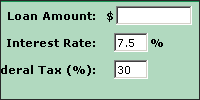 Tax Savings Calculator